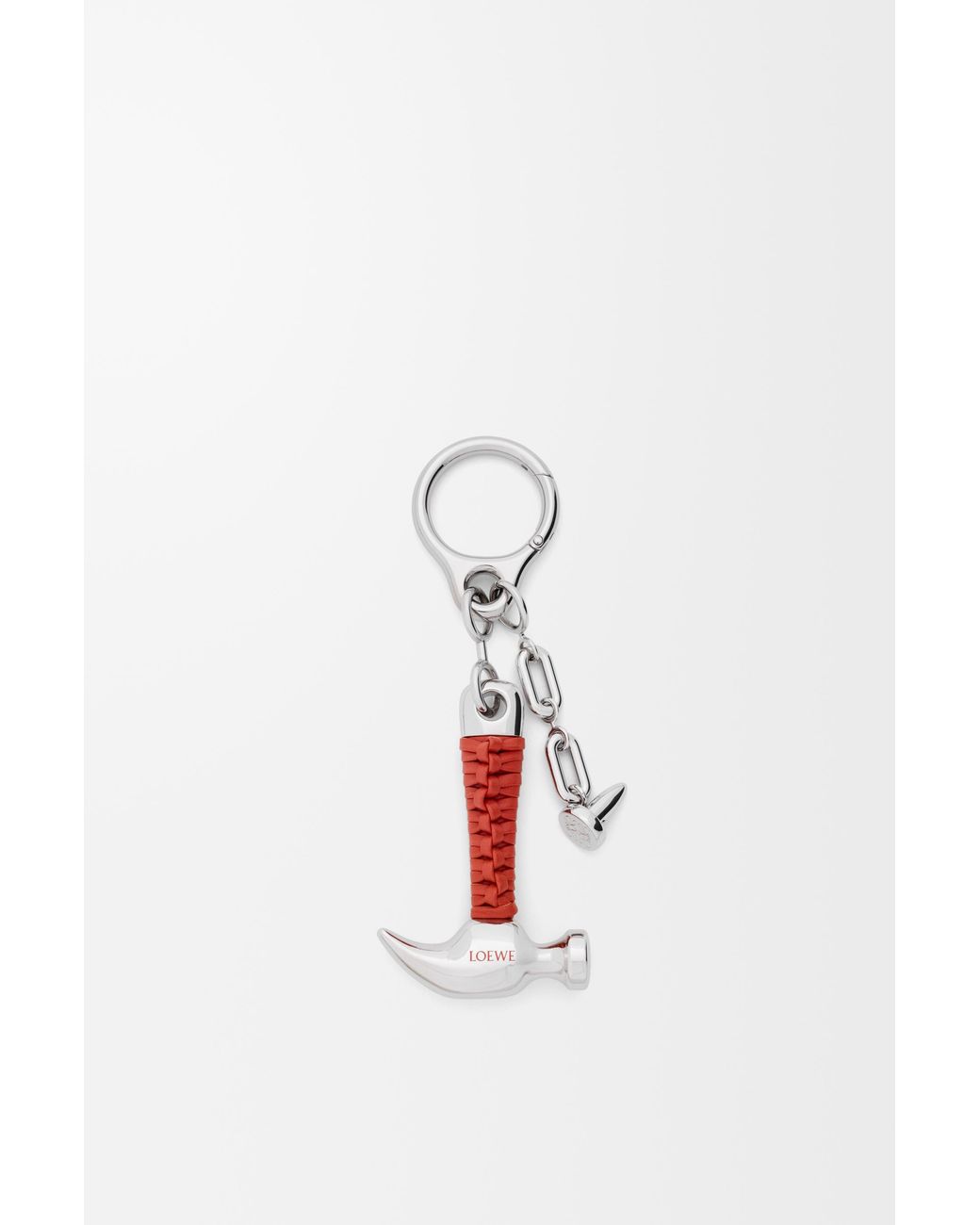 Loewe White Hammer Charm For
