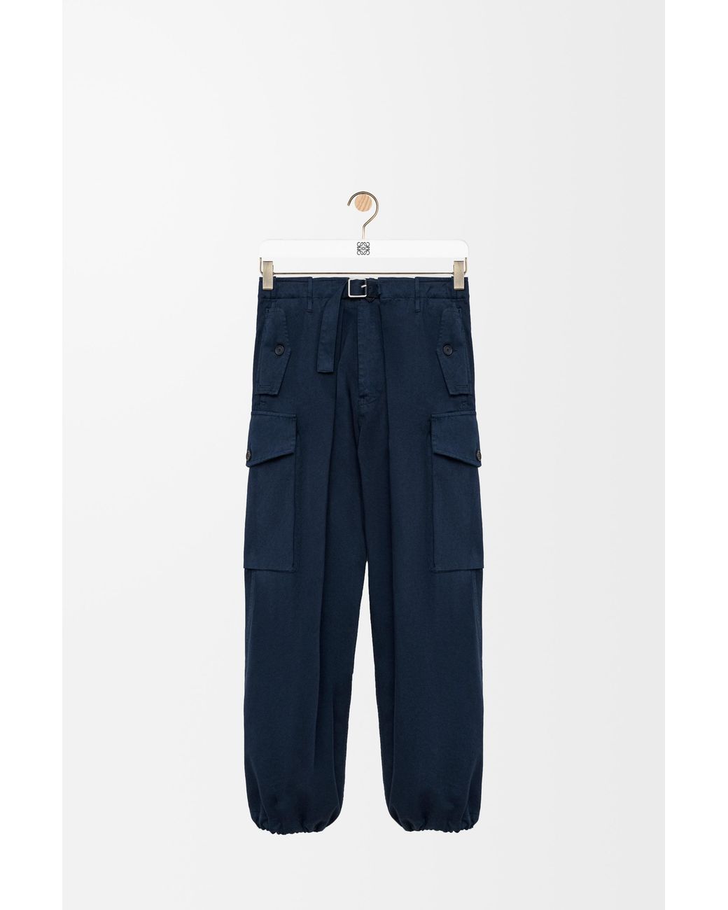 Loewe Blue Cargo Trousers for men