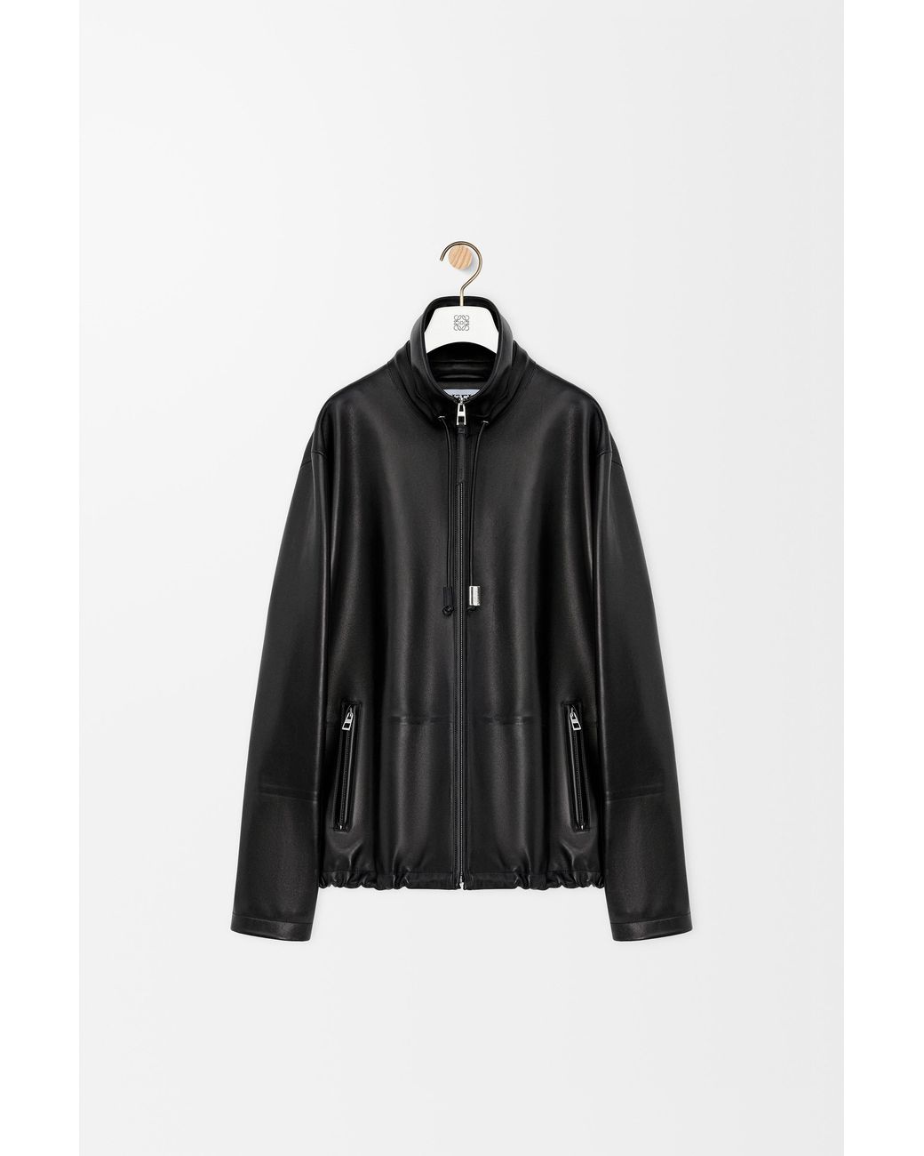Loewe Black Zip-Up Jacket for men