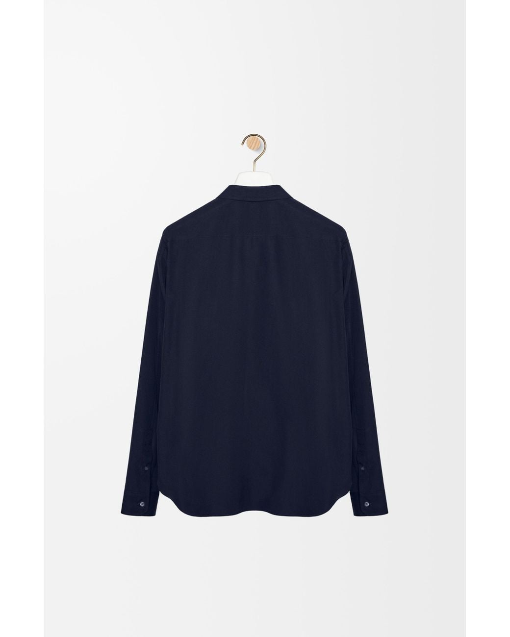 Camisa En Algodónsize Hombre Loewe de hombre de color Blue