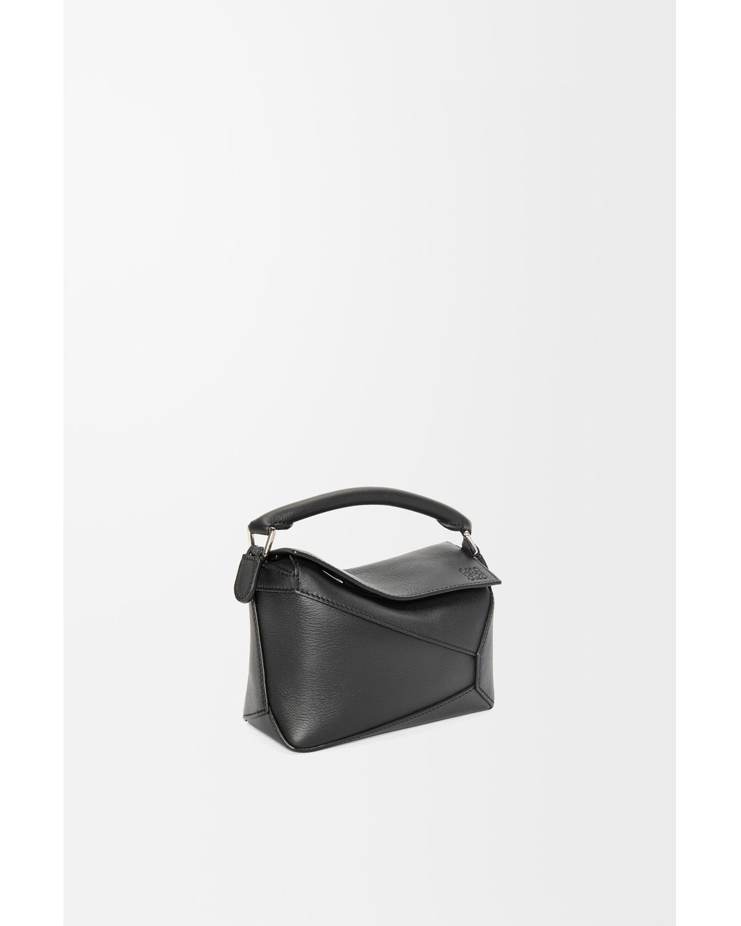 Loewe Blue Mini Puzzle Edge Bag