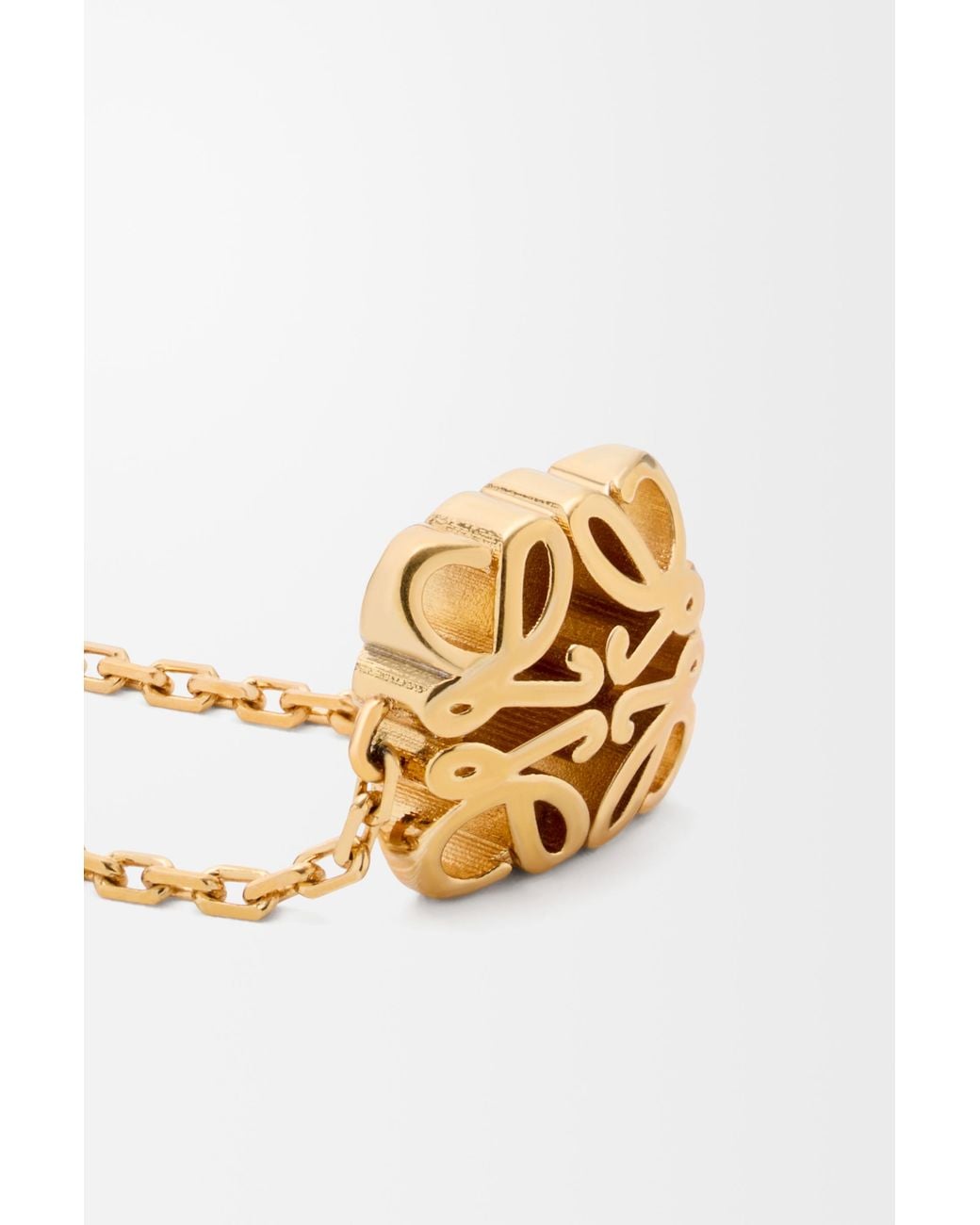 Loewe Metallic Anagram Bombé Bracelet For