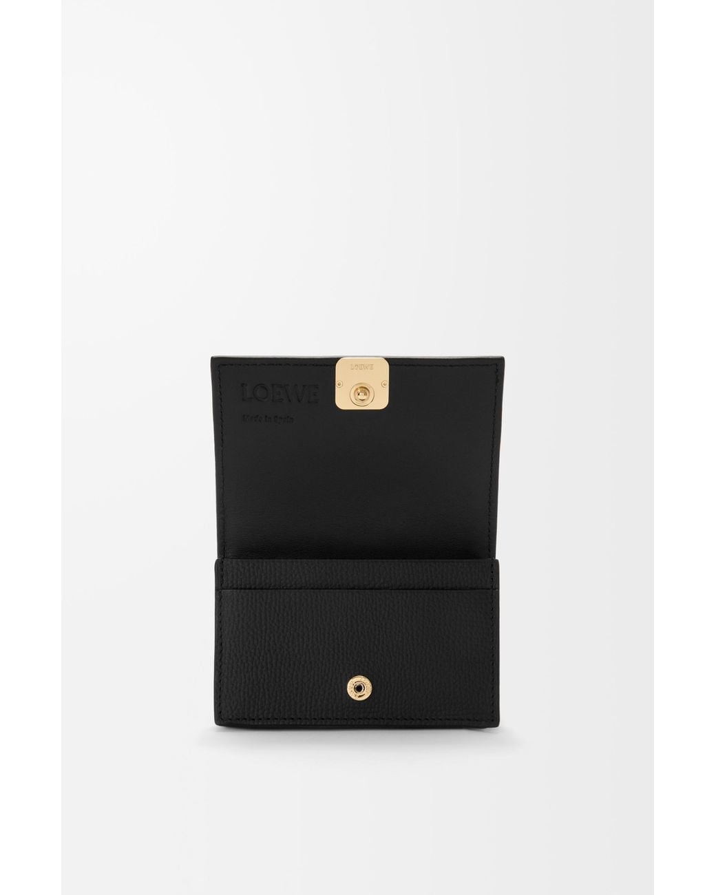 Loewe White Leather Card Holder