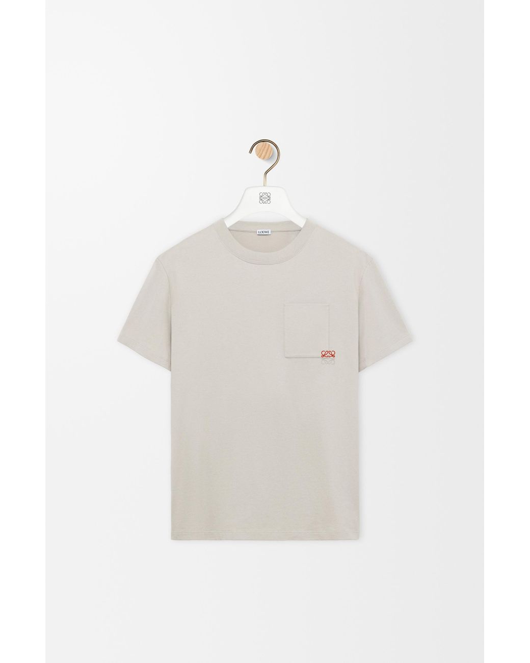 Loewe White Relaxed Fit T-Shirt for men