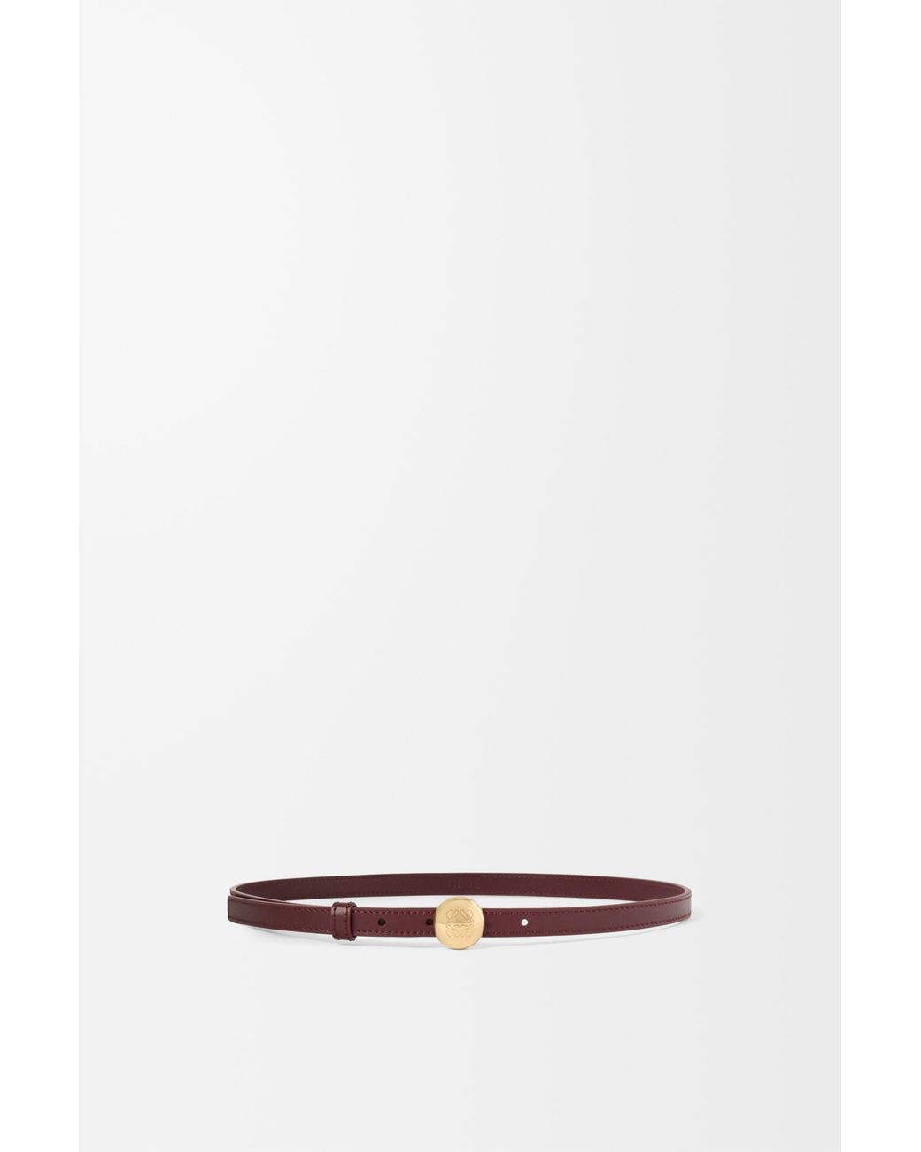 Loewe White Pebble Belt