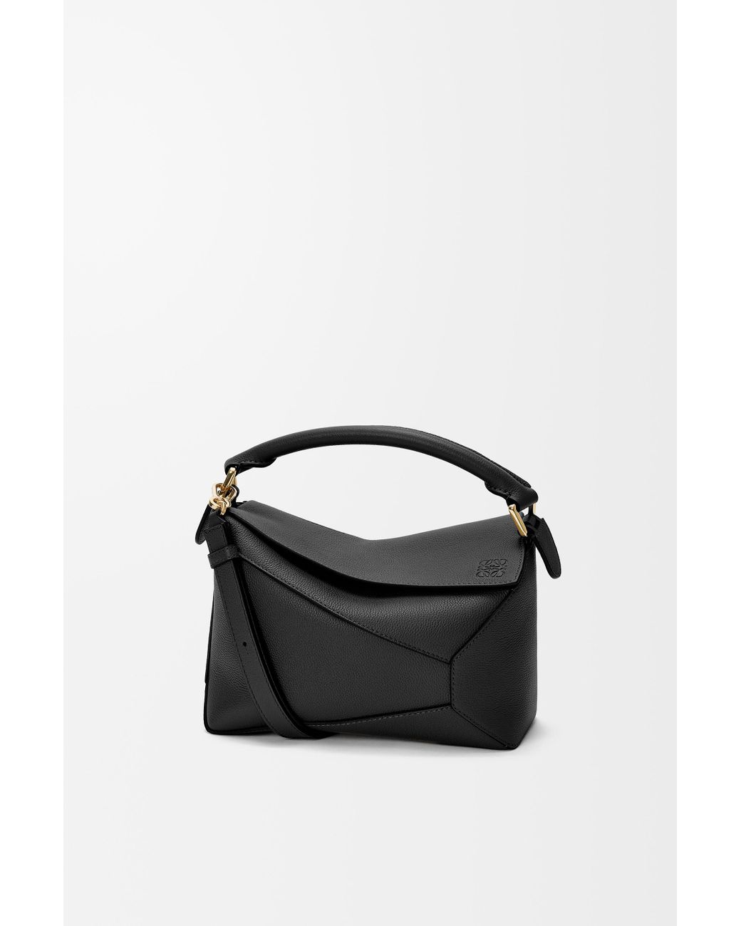 Loewe Black Small Puzzle Edge Bag