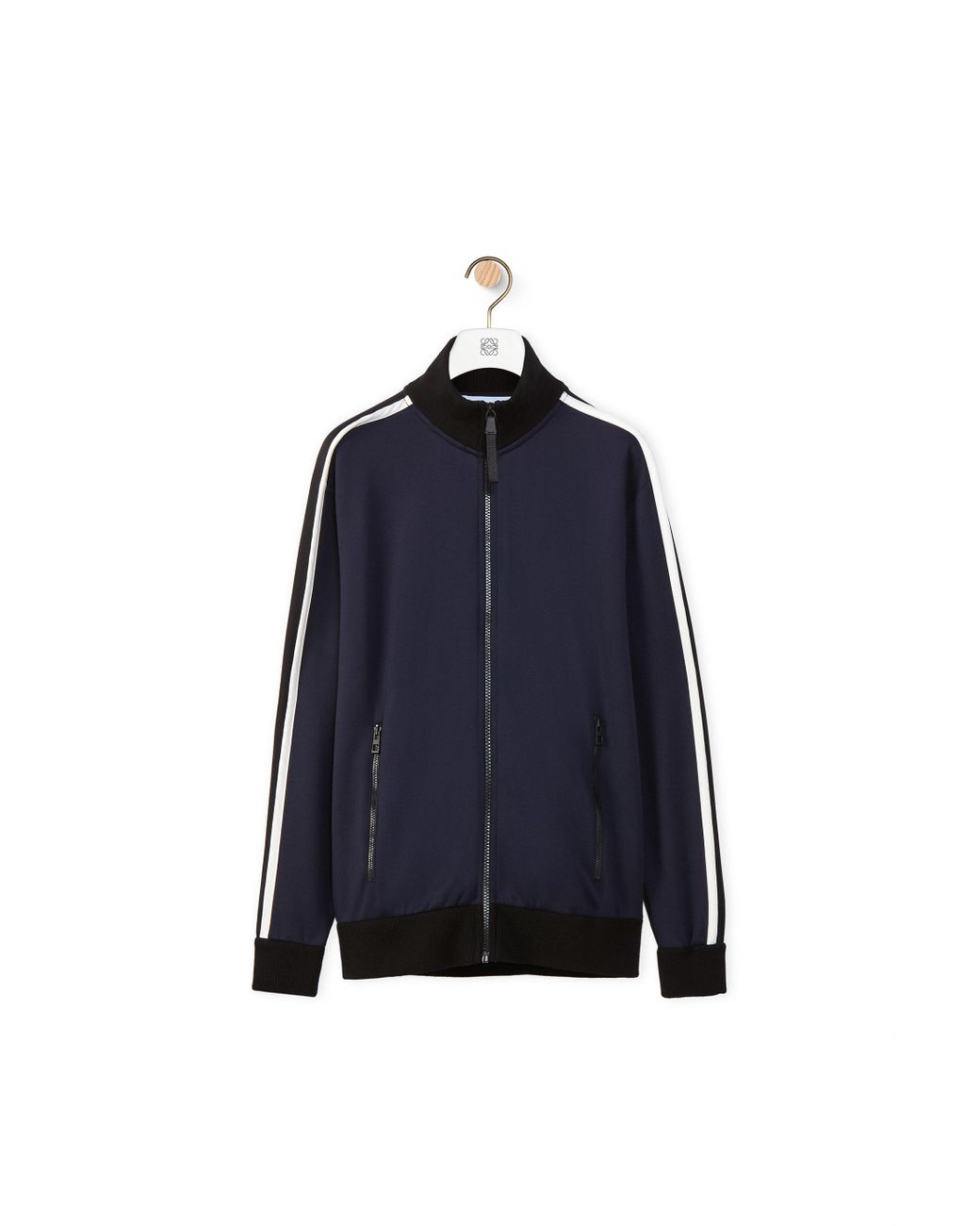 Loewe Zipped Tracksuit Top In Technical Jersey in Blue for Men | Lyst