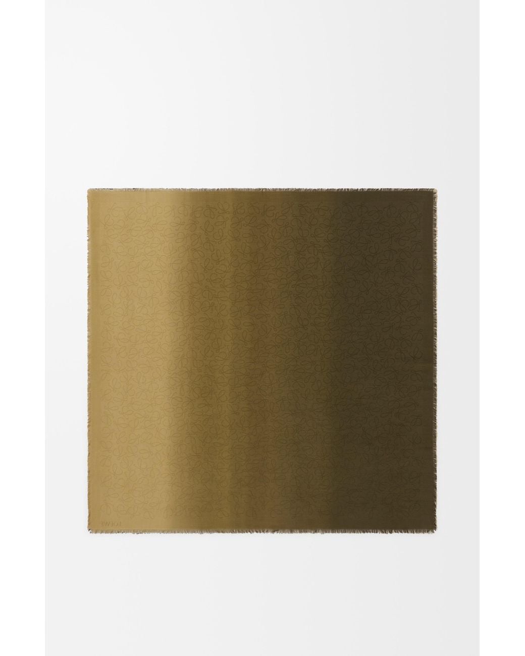 Loewe Green Scarf
