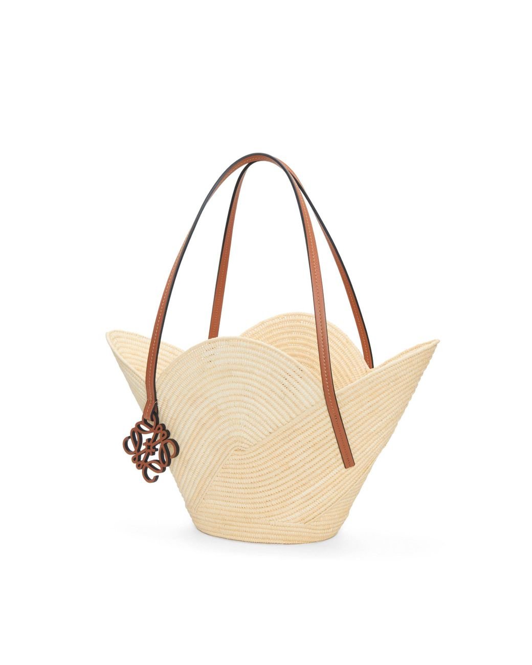 アナグラムチャーム付き PETAL BASKET BAG LOEWE アナグラムチャーム付き PETAL BASKET BAG LOEWE