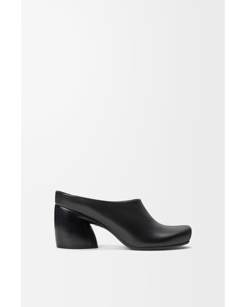 Loewe White Oval Mule