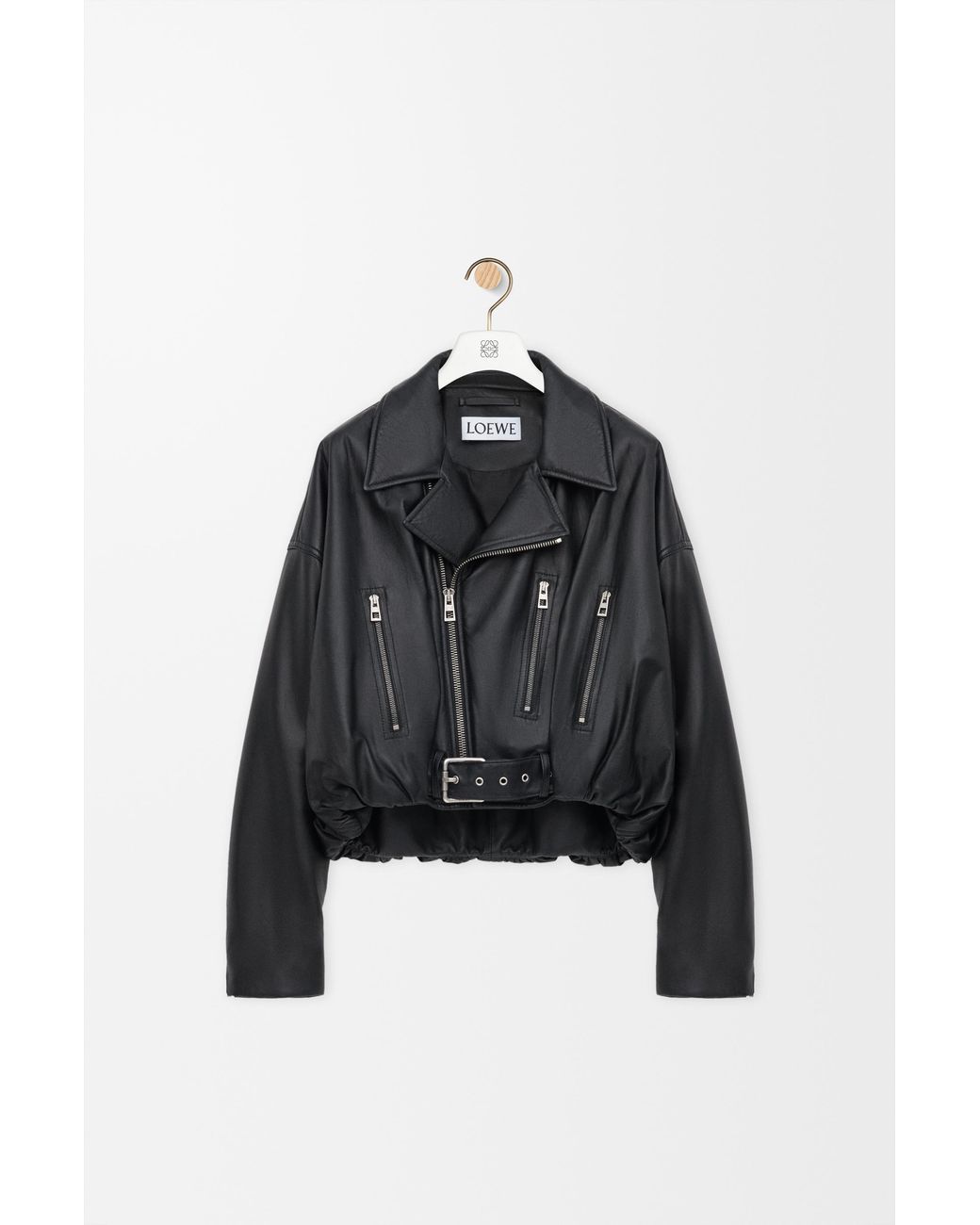 Loewe Black Biker Jacket