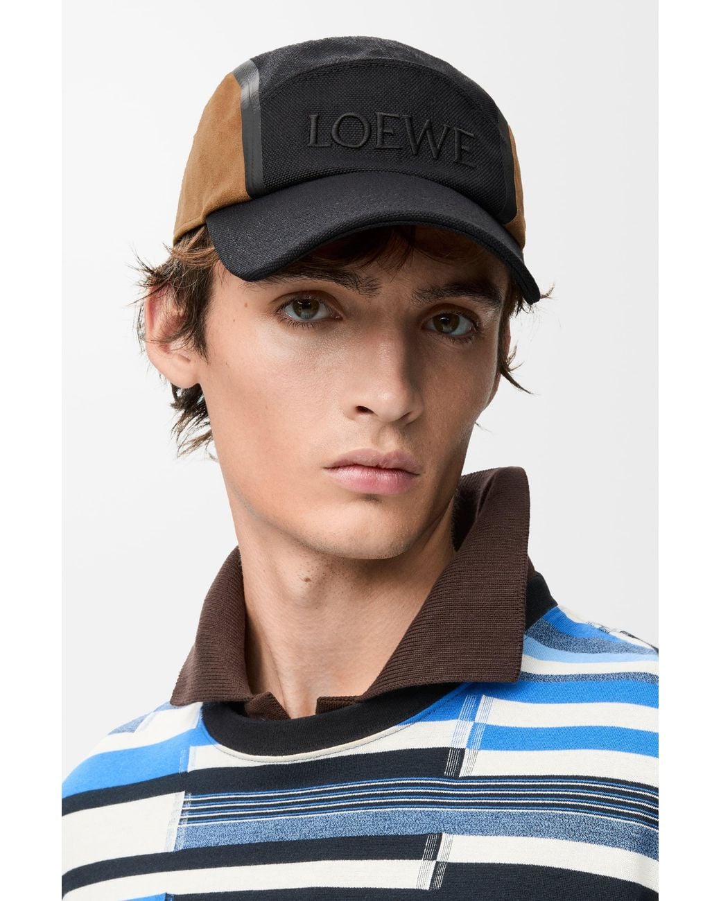 Loewe Black Camp Cap for men
