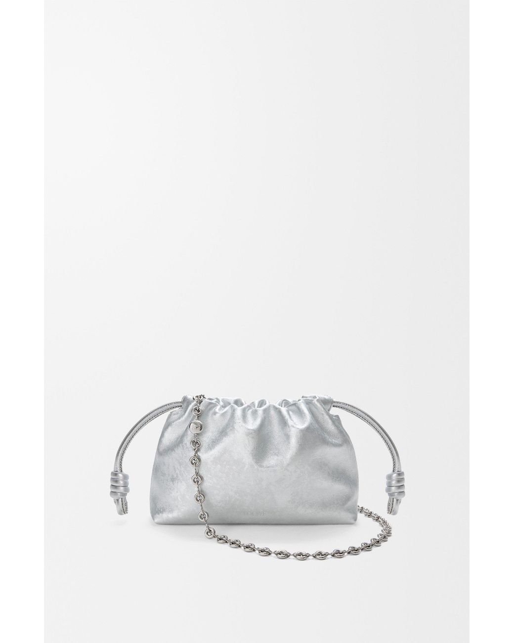 Loewe Purple Mini Flamenco Purse