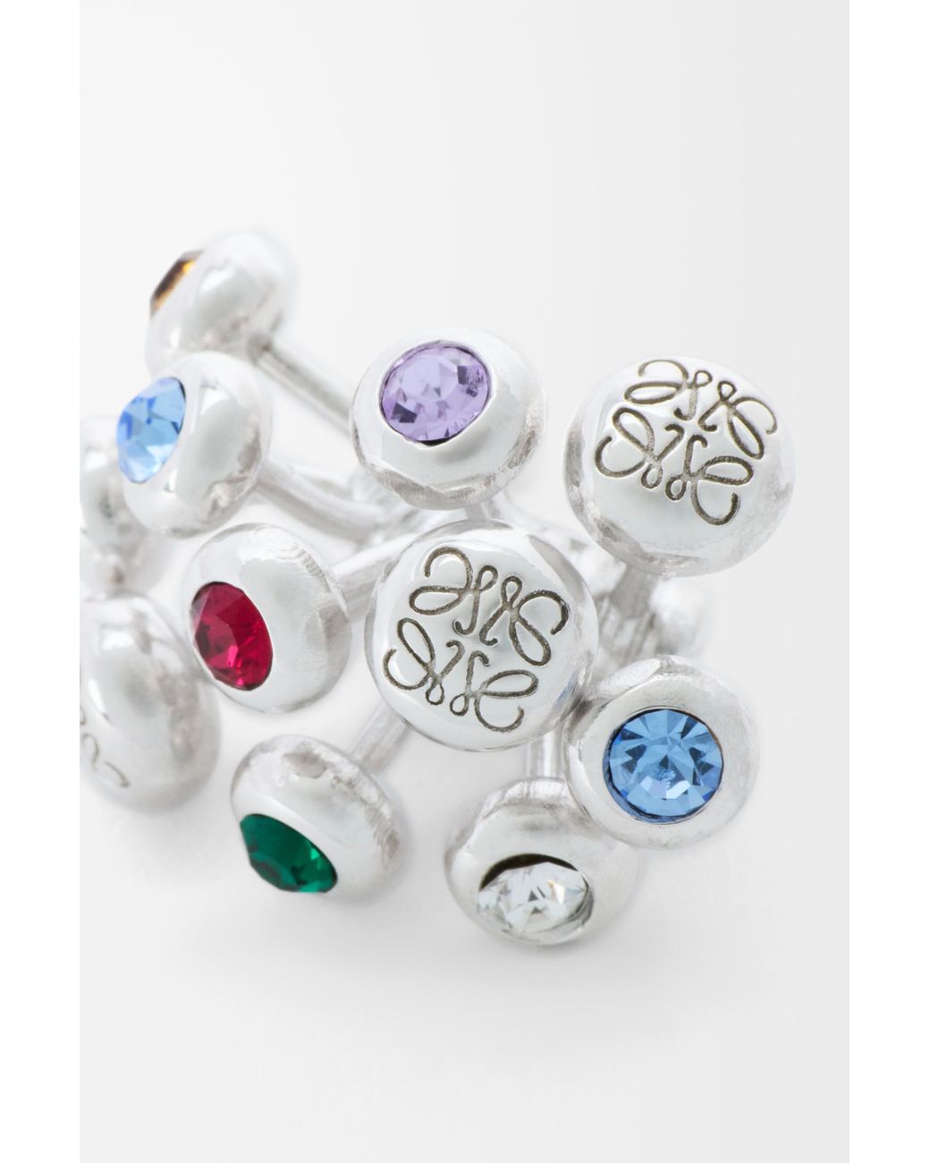 Loewe Multicolor Push Pin Earrings
