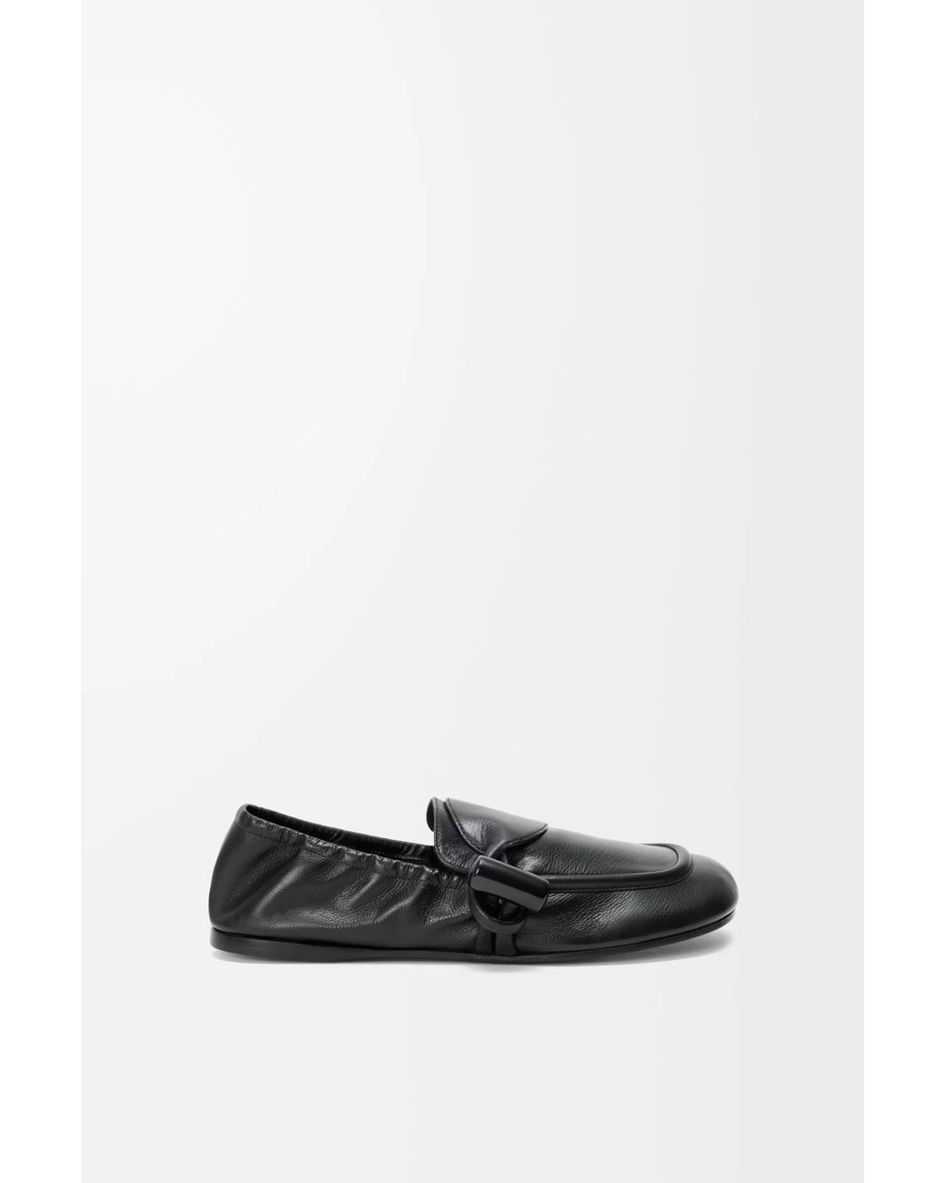 Loewe White Toggle Loafer