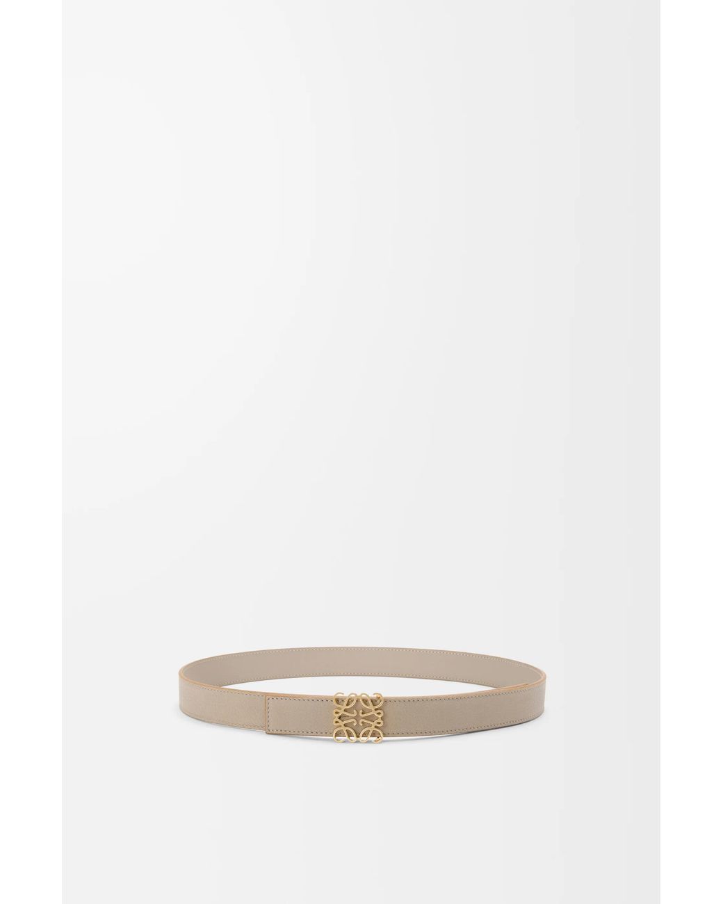 Loewe Black Reversible Anagram Belt