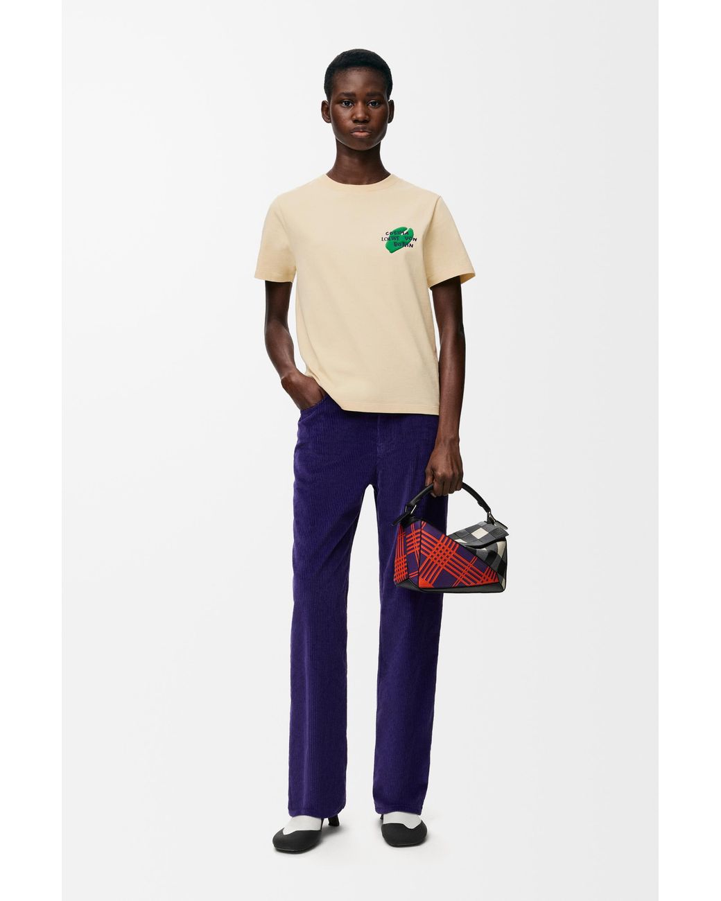 Loewe White Regular Fit T-Shirt