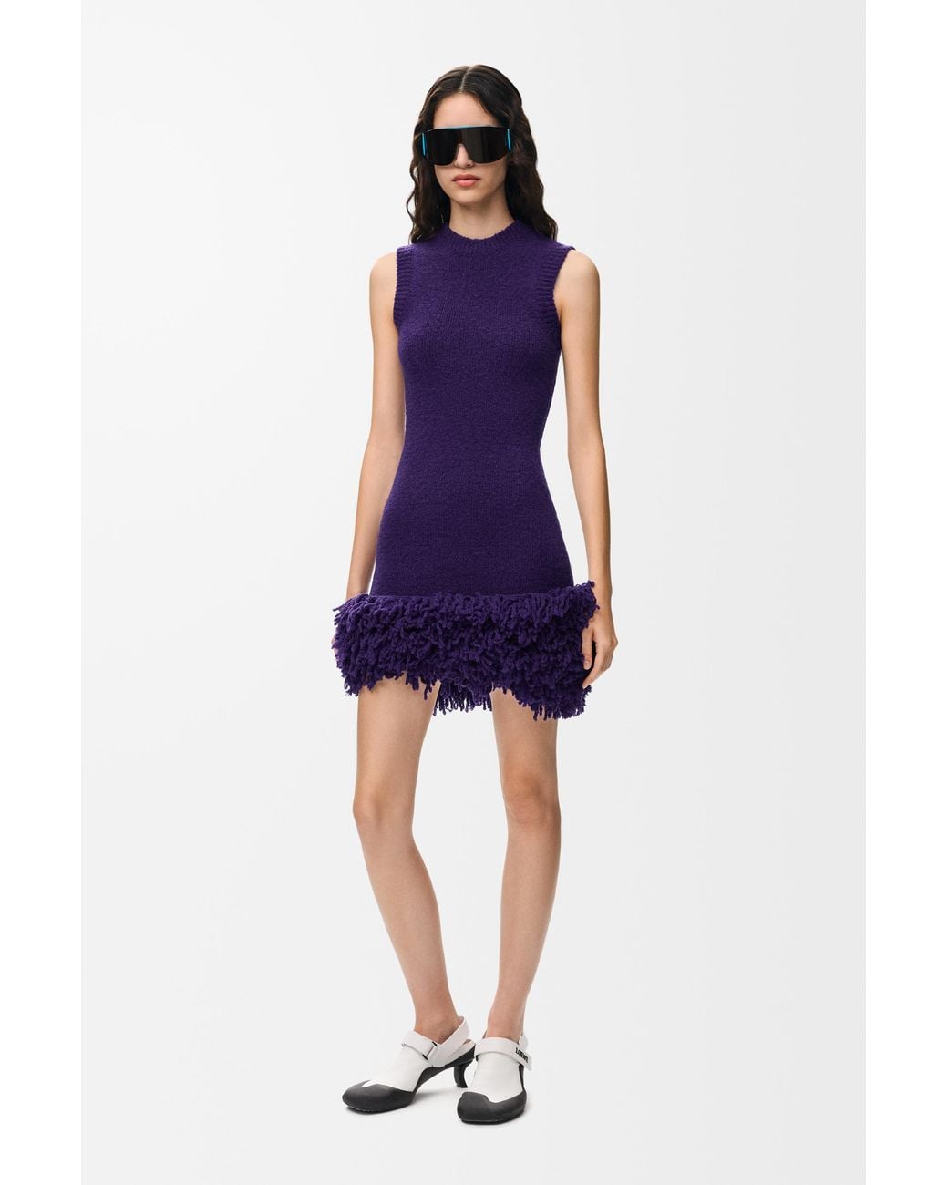 Loewe Purple Dress