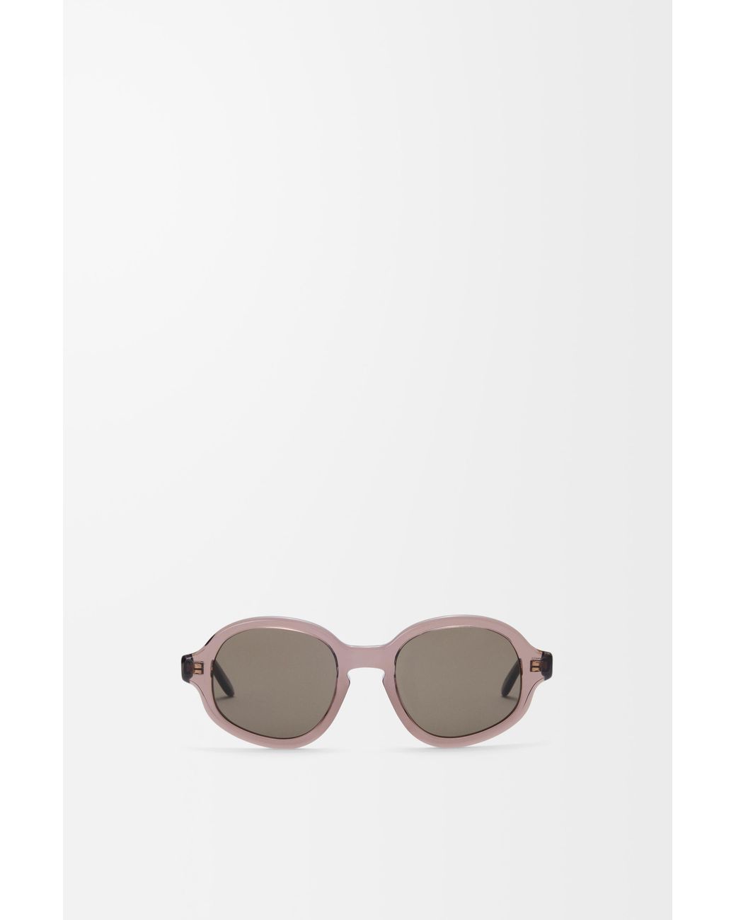 Loewe White Delta Slim Sunglasses For for men