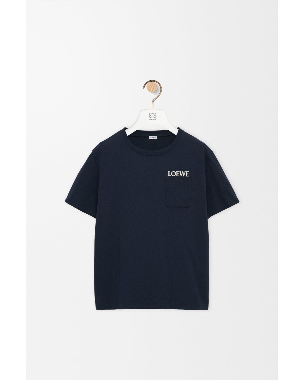Loewe Blue Relaxed Fit T-Shirt for men