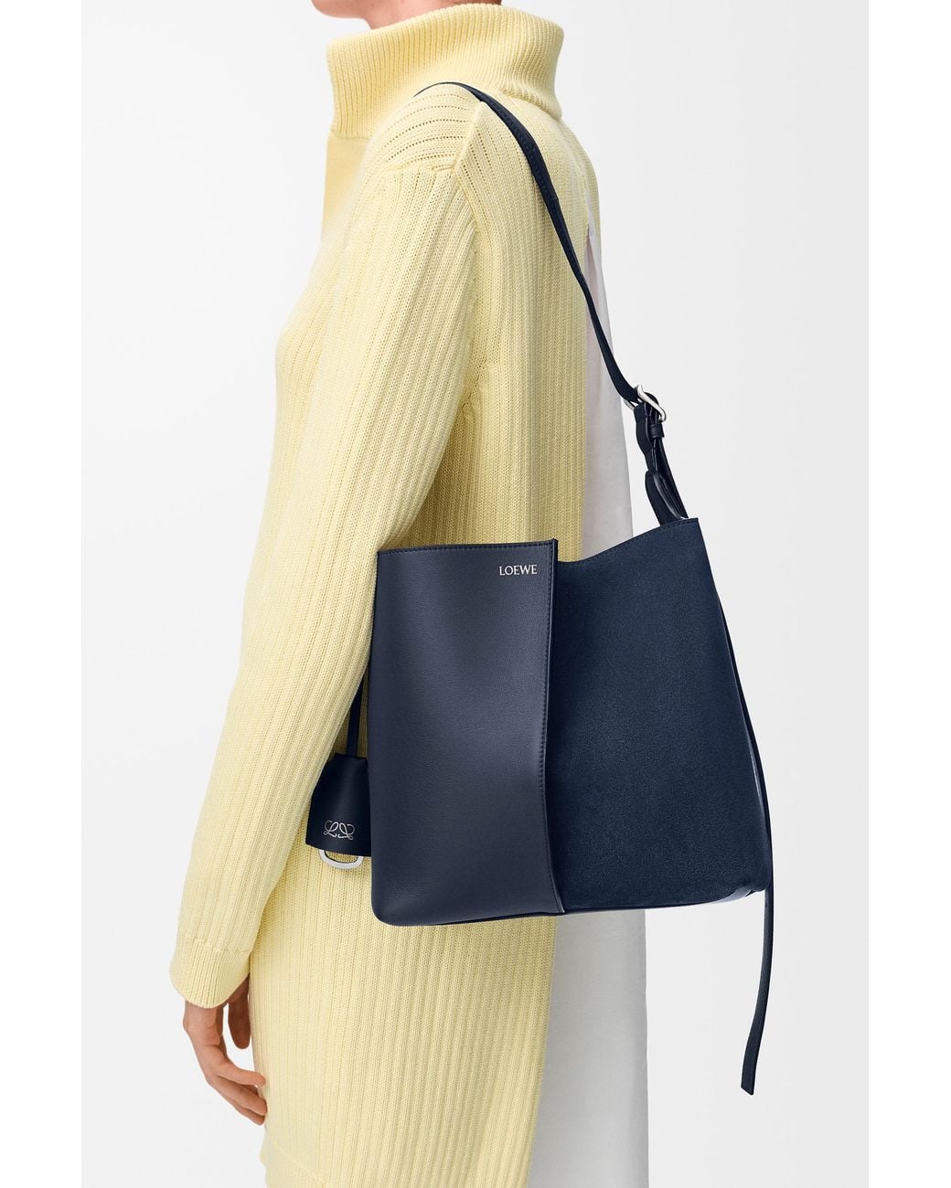Loewe Blue Medium Bilbao Bucket