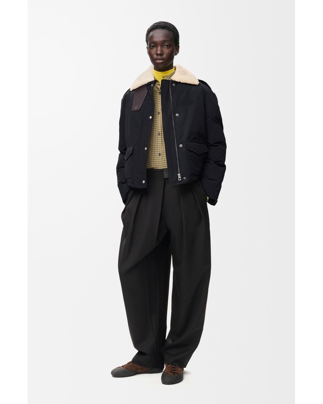 Loewe Black Puffer Jacket