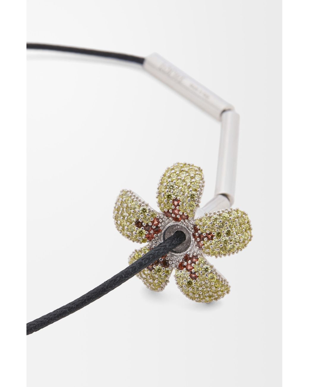 Loewe White Flor Necklace