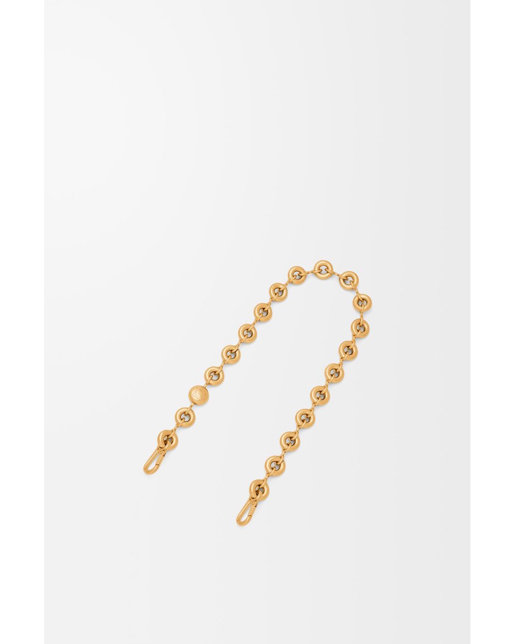 Loewe Metallic Short Donut Chain For