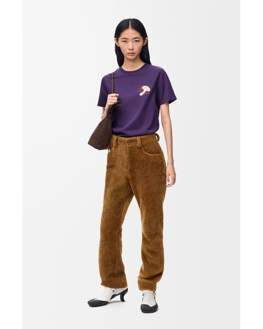 Loewe Purple Regular Fit T-Shirt