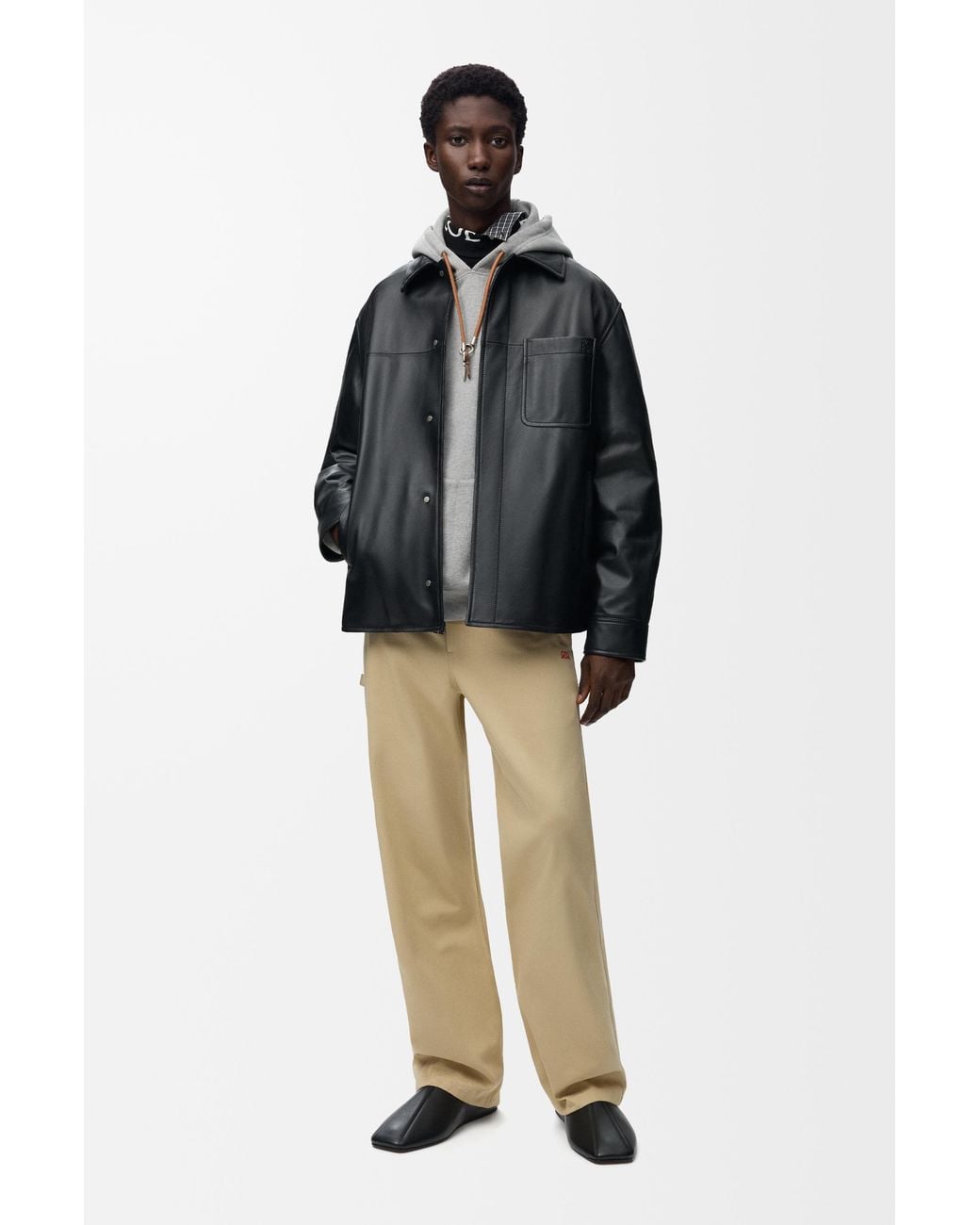 Loewe Black Overshirt for men
