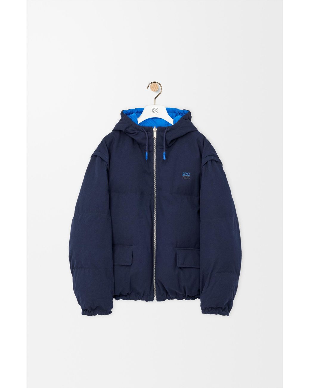 Loewe Blue Puffer Jacket for men