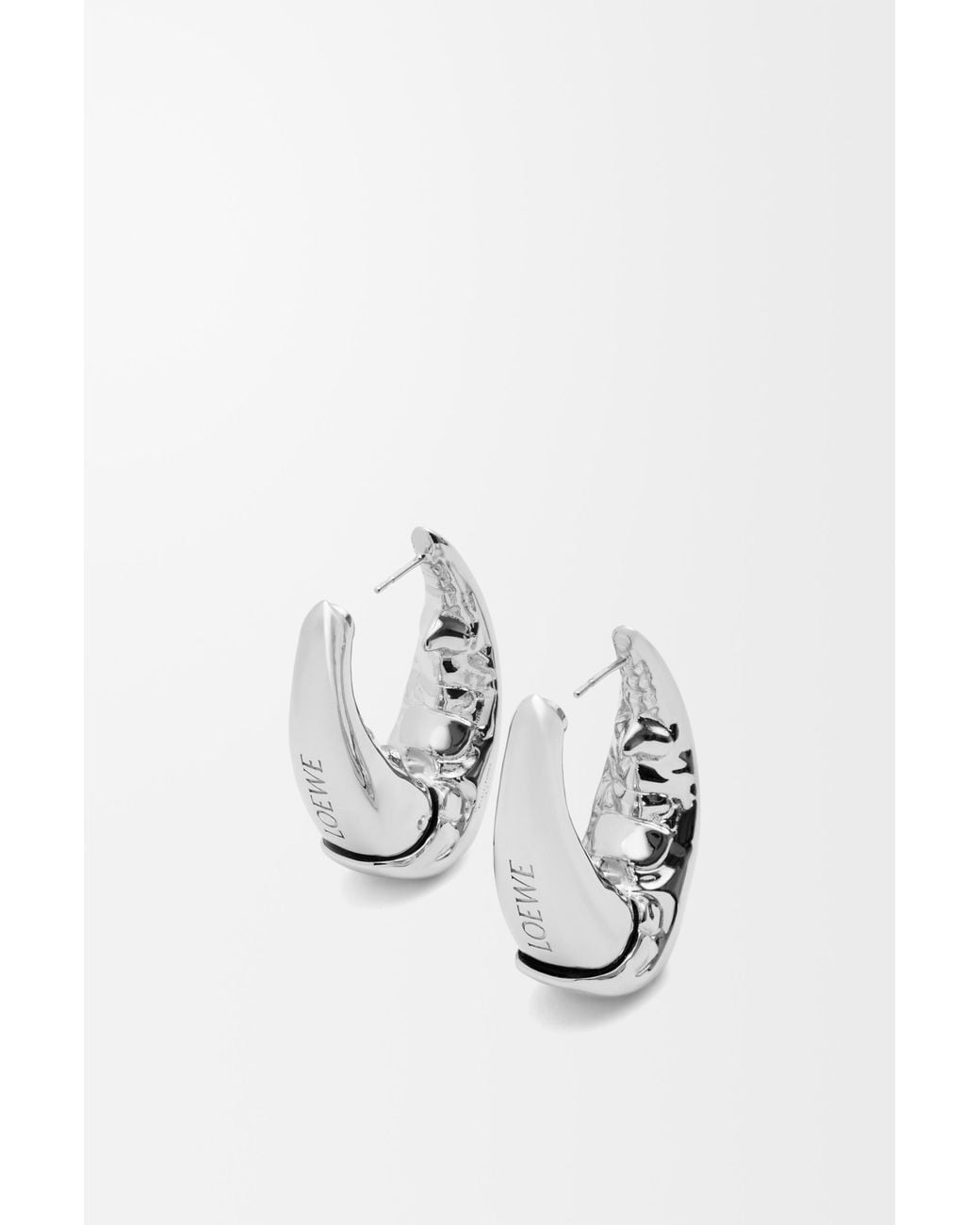 Loewe White Claw Earrings For