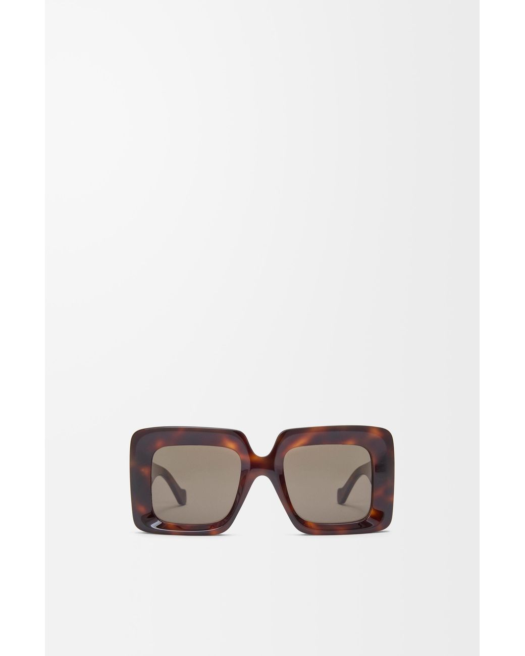 Loewe Multicolor Beveled Square Maxi Anagram Sunglasses For