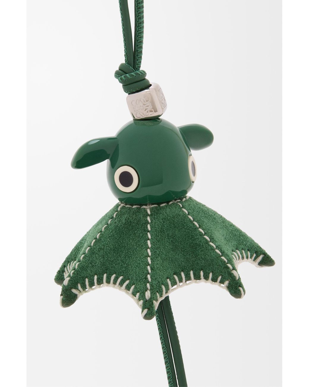 Loewe Green Varsity Puzz Charm Mujer