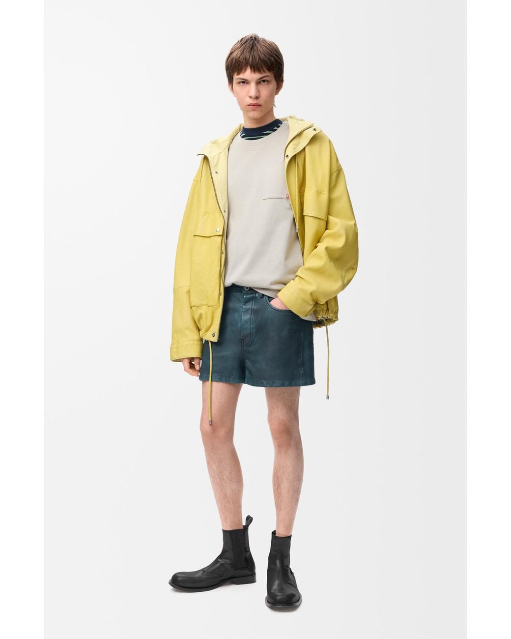 Loewe White Relaxed Fit T-Shirt for men