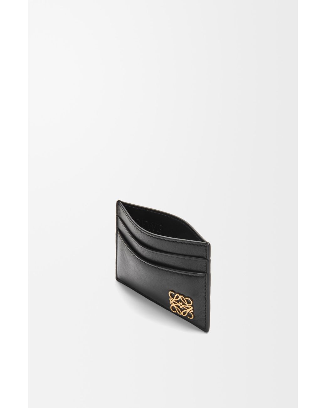 Loewe Black Puffer Anagram Plain Cardholder
