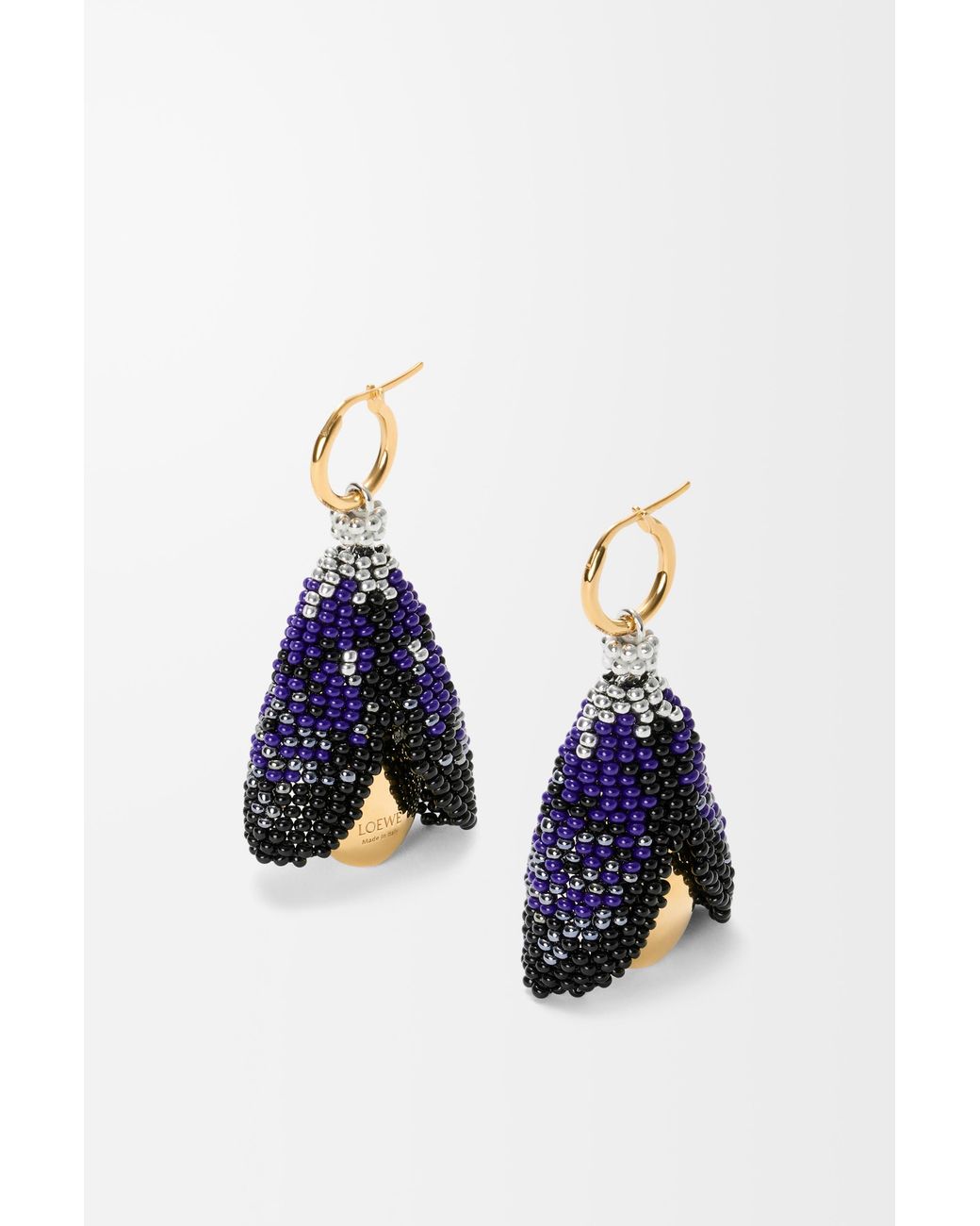 Loewe Blue Shell Earrings