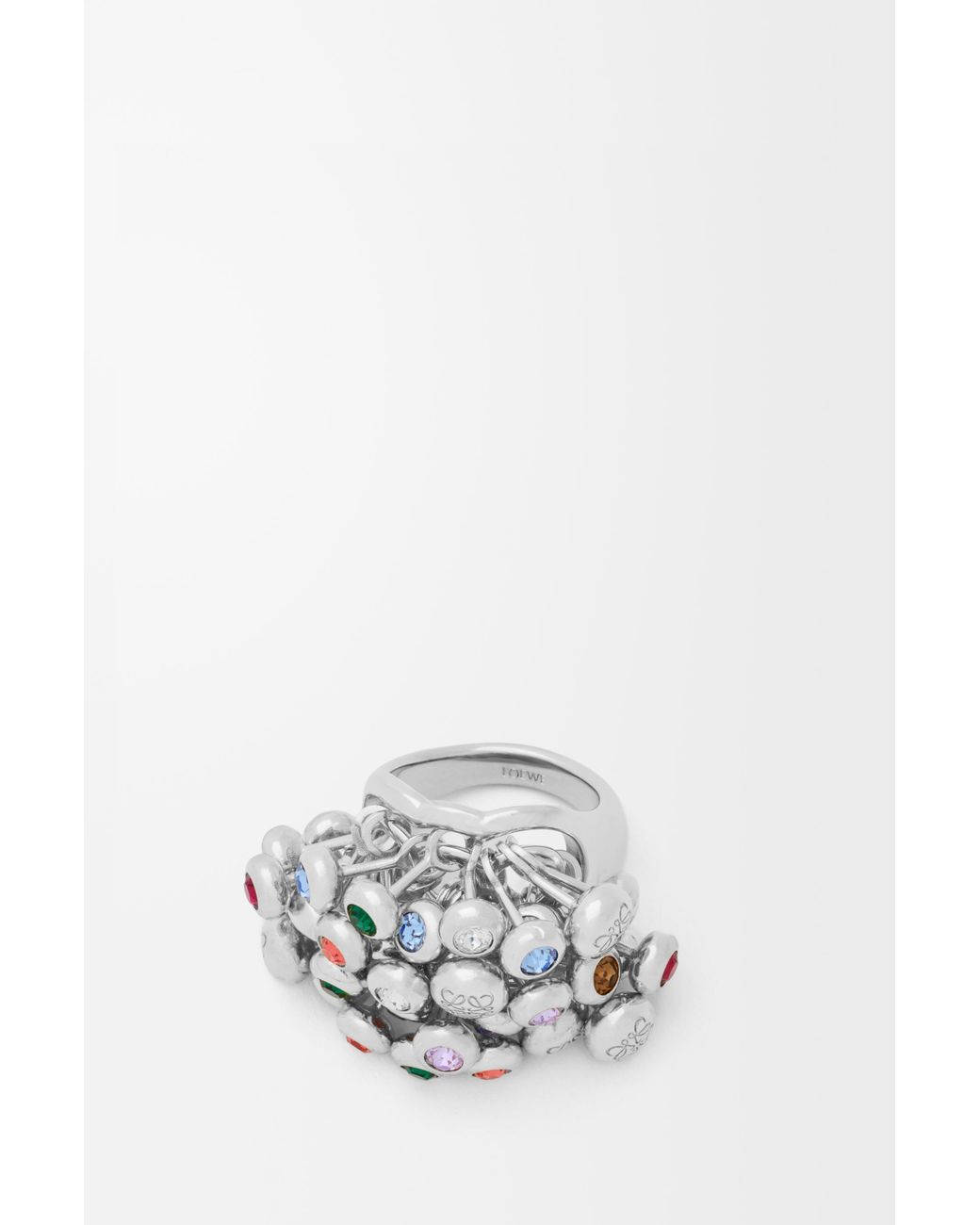 Loewe White Push Pin Ring