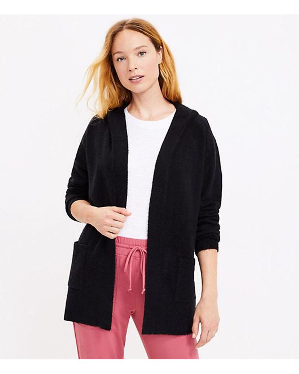 LOFT Lou \u0026 Grey Hooded Pocket Open 