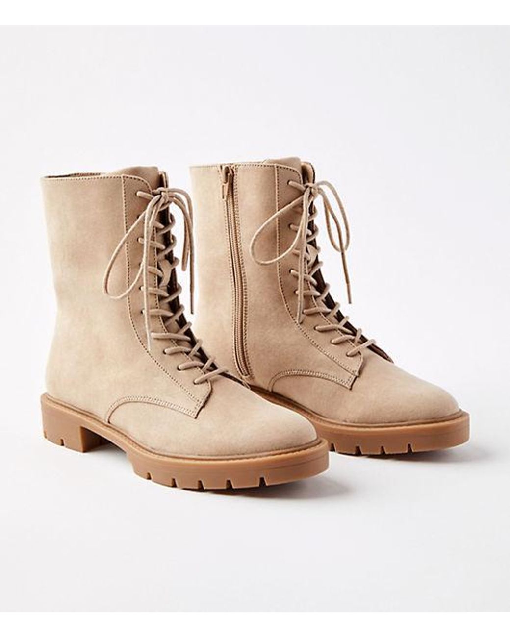 Loft lace up booties Clearance
