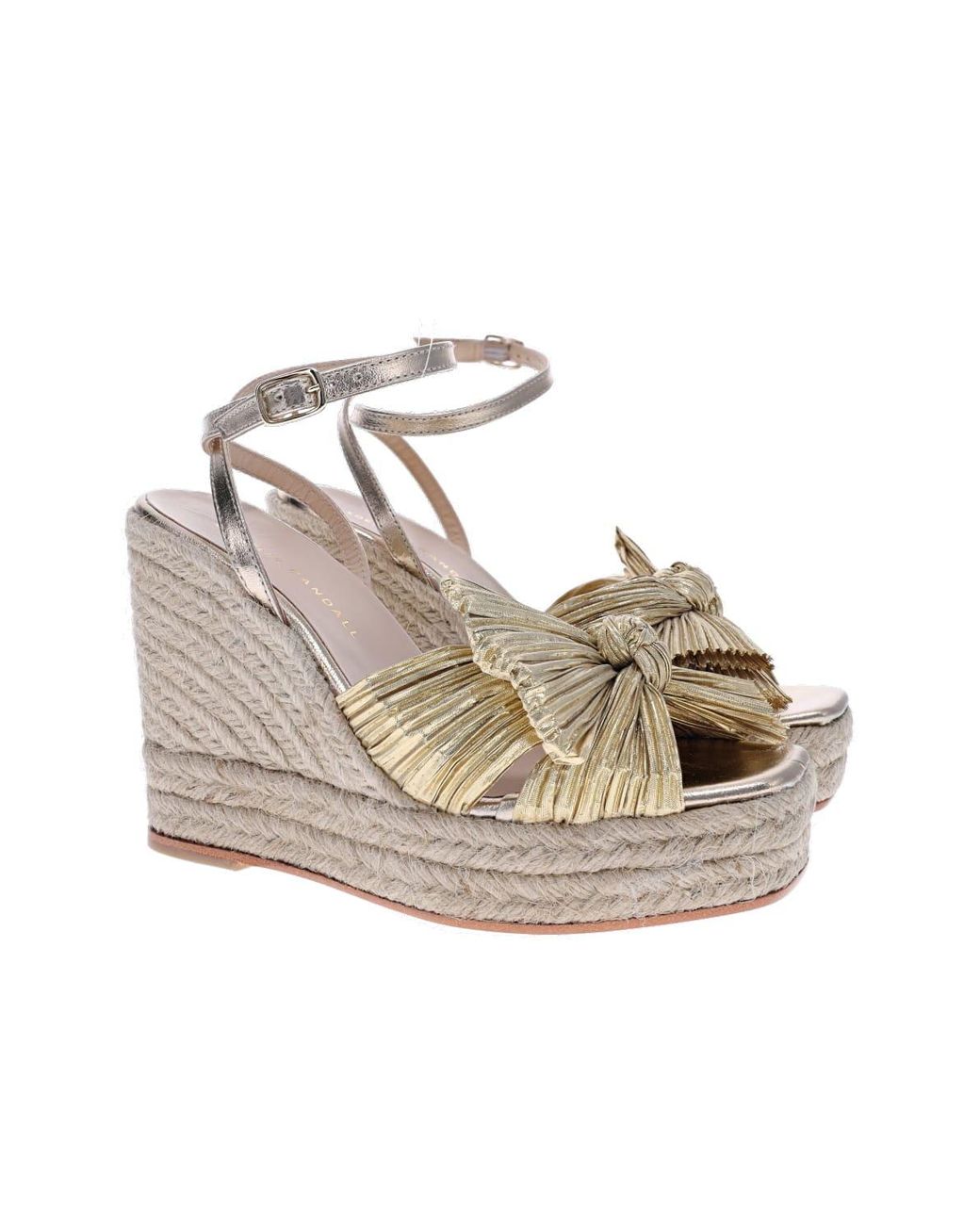 loeffler randall tessa bow wedge espadrilles