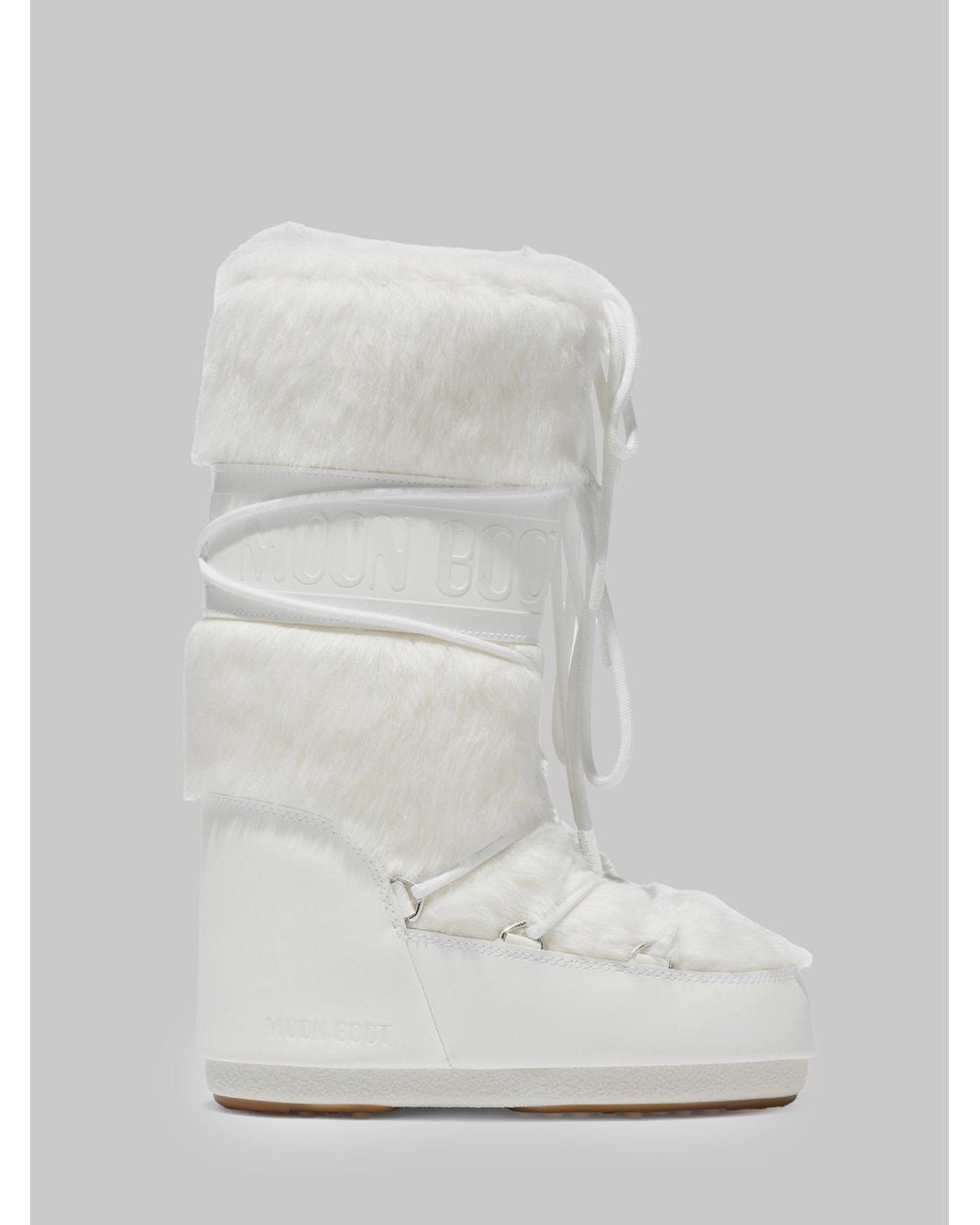 Moon Boot Icon Boot in White | Lyst