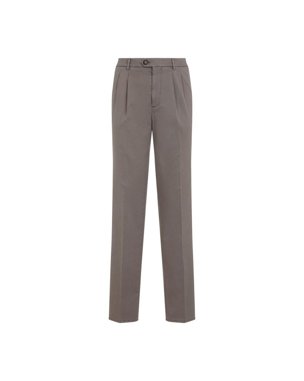 Brunello Cucinelli Gray Pants for men