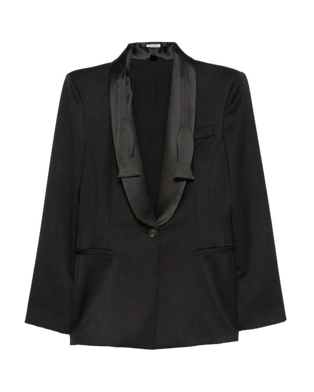 Brunello Cucinelli Black Suit-Type Jacket