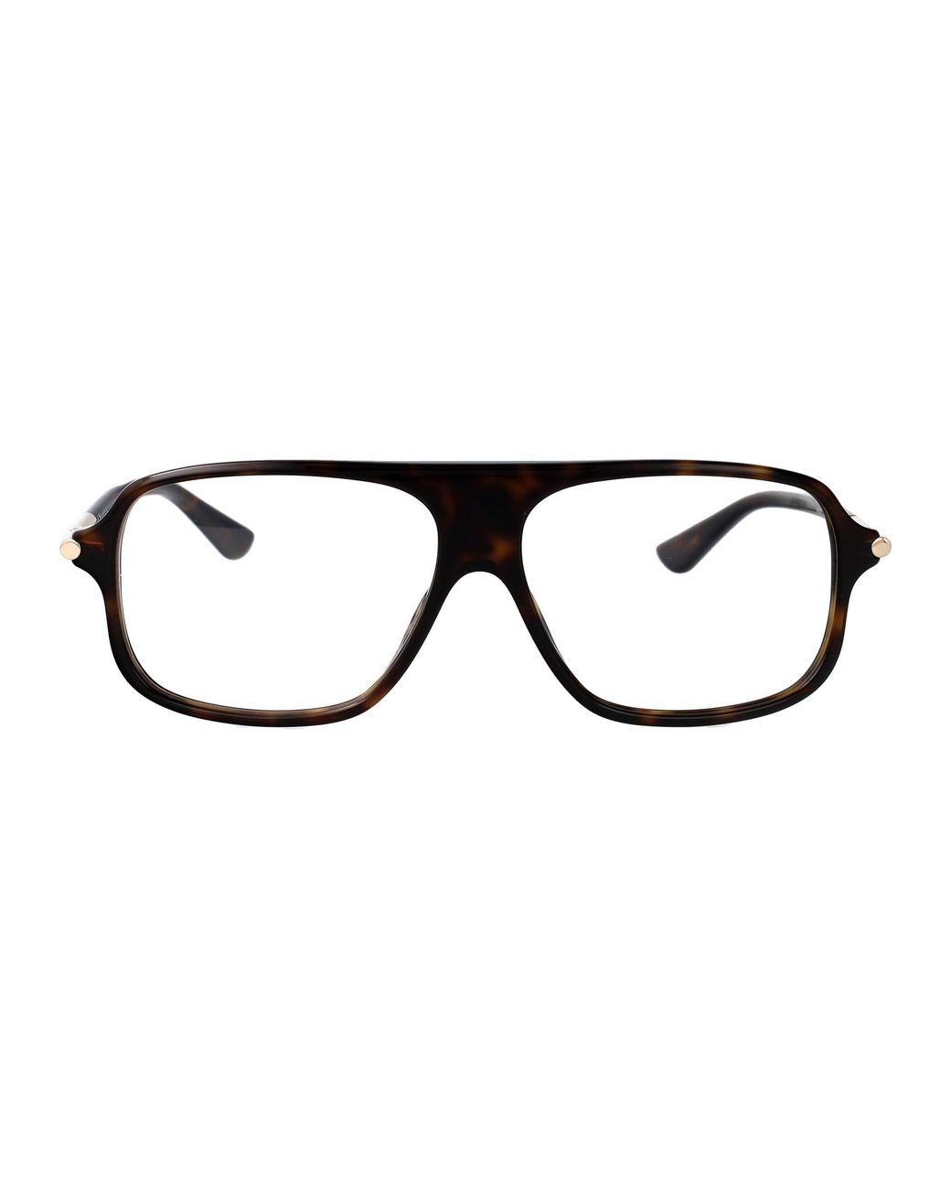 McQueen Black Aviator Optical Am0555 O 002