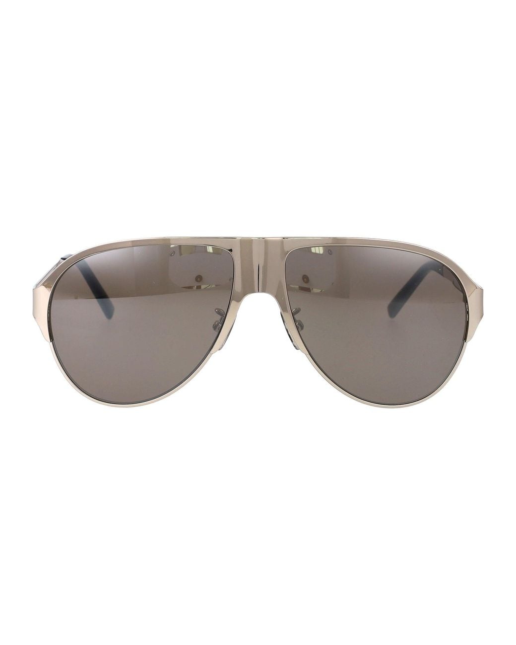 Givenchy Gray Bold Metal Sunglasses