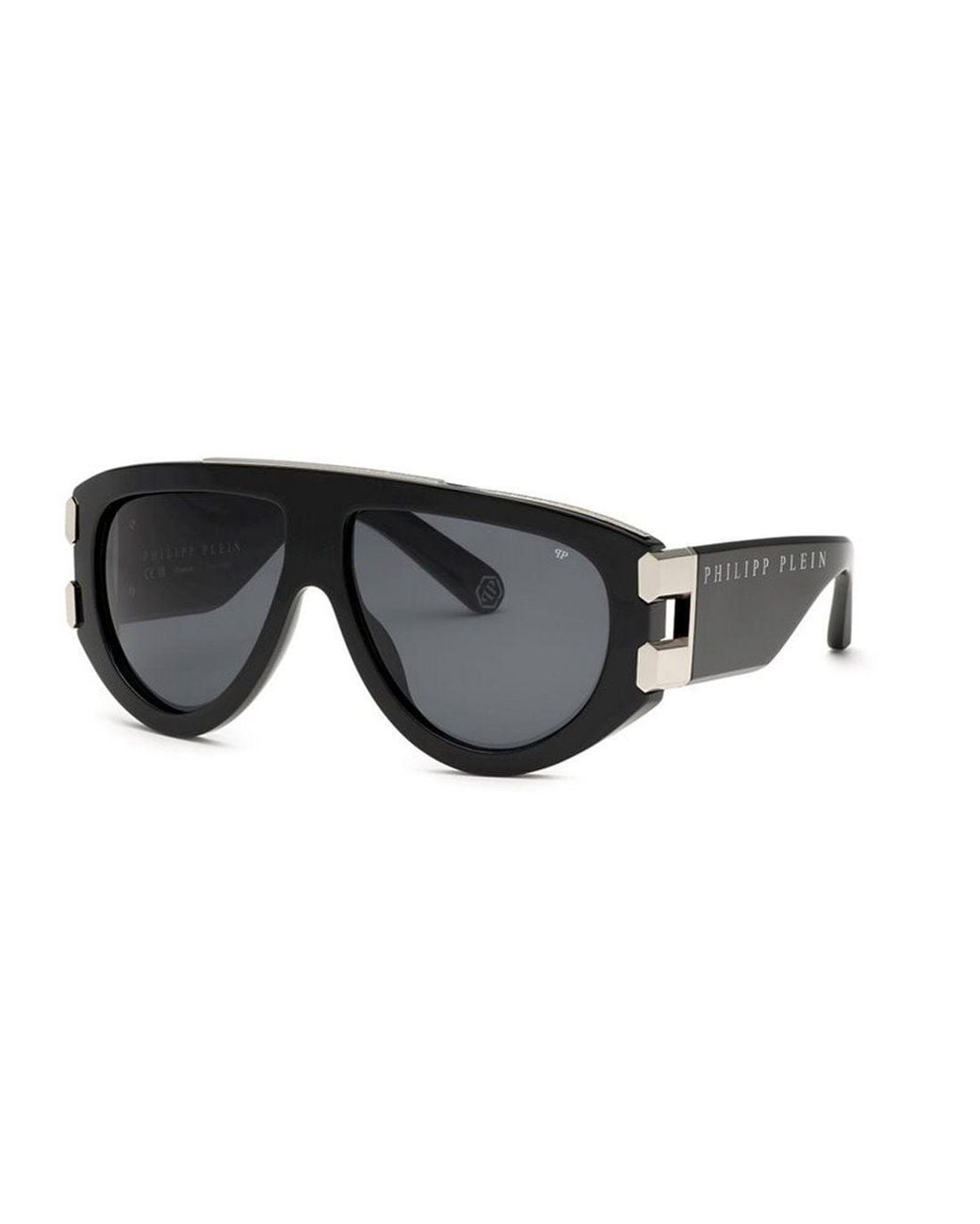 Philipp Plein Black Sunglasses