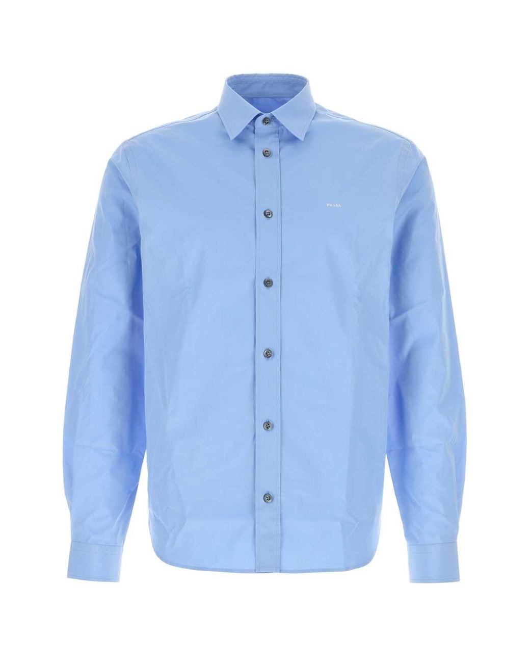 Prada Blue Casual Shirts for men