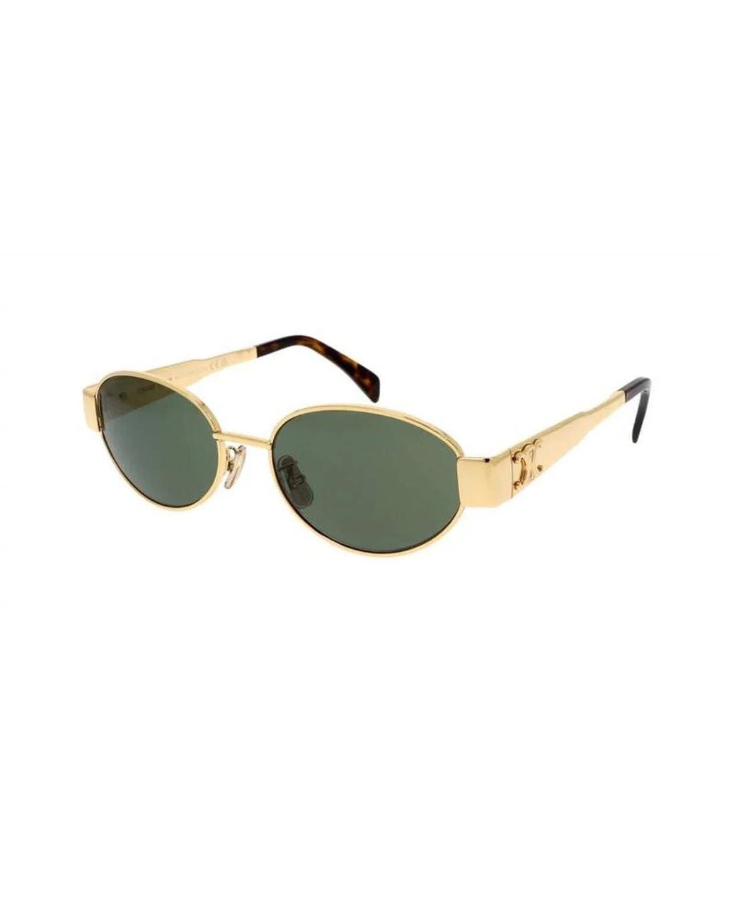 Céline Green Endura Chic Mini Sunglasses