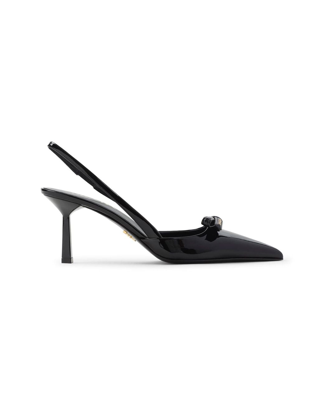Prada Black Calf Leather Pumps